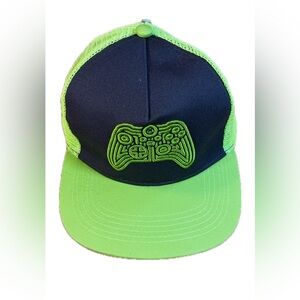 XBOX TRUCKER HAT Neon GREEN Mesh CAP 2021 EMBRIODERED CONTROLLER Culturefly